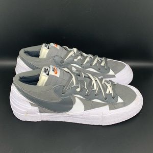 Nike Blazer Low Sacai Iron Gray Running Shoes Men's‎ Sz 13